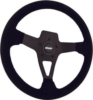 GRANT Suede Series Steering Wheel All Black 8520