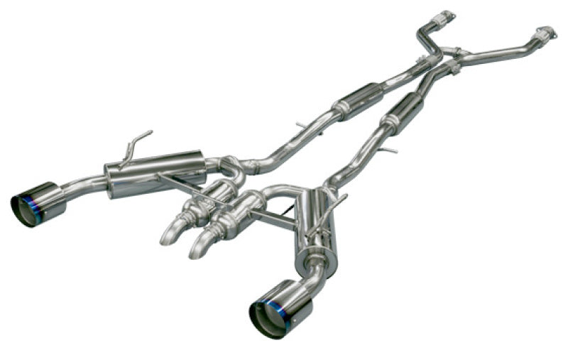 HKS Infiniti Q50 Hybrid VQ37 Dual Hi-Power Titanium Tip Catback Exhaust 32009-KN001