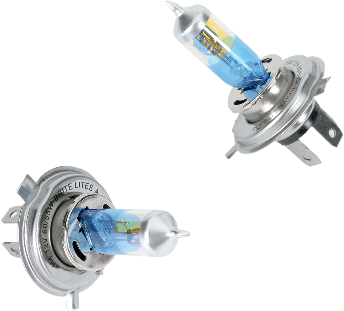 BRITE-LITES Bulb - P43T Yellow/Blue - 55/60 W - Pair BL-43D602