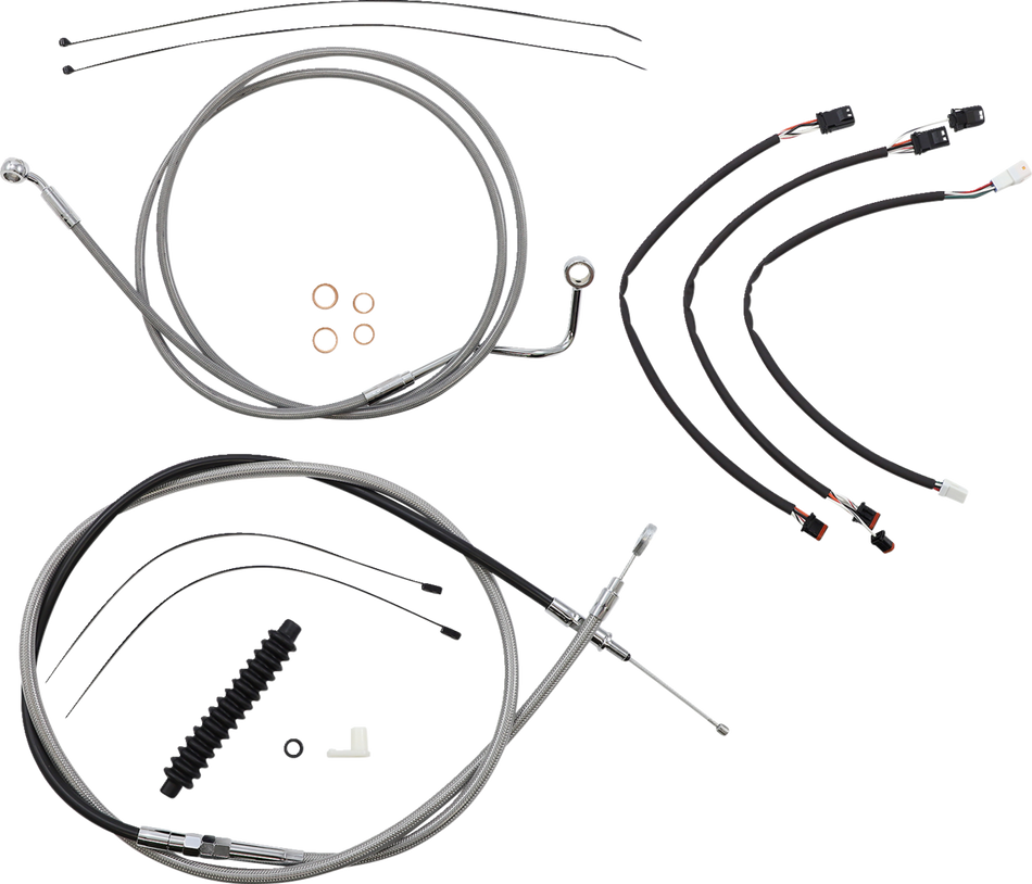 MAGNUM Control Cable Kit - XR - Stainless Steel/Chrome 589981