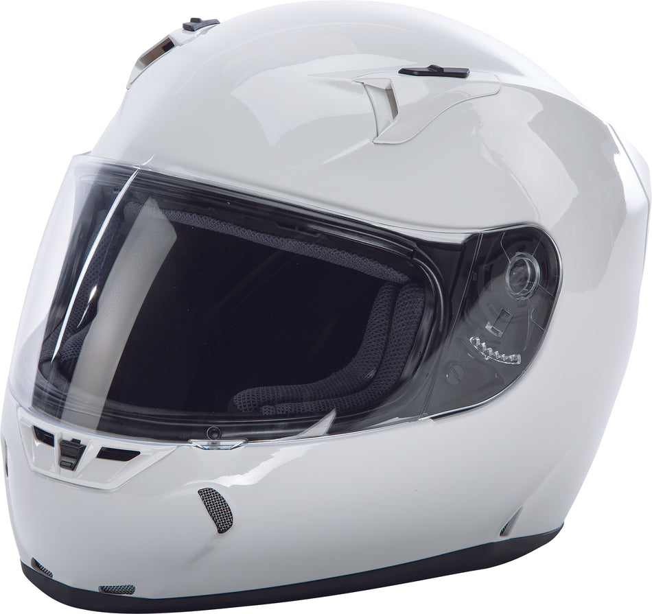 FLY RACING Revolt Solid Helmet Ece White Md 73-8353M