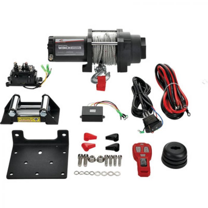 All Balls Racing Hardware Kit For 2-Bolt Winch 314443