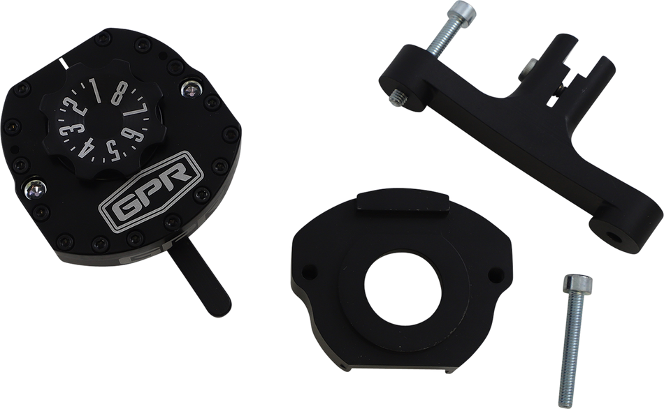 GPR V5-S Steering Damper - Black - ZX636 Ninja ZX-6R 2013-2016 5-5011-4086K