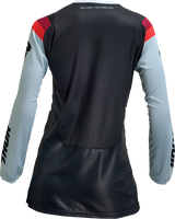 THOR Women's Pulse REV Jersey - Black/Mint - XL 2911-0256