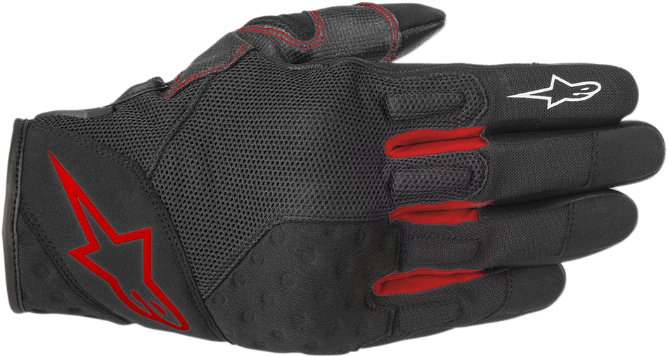 ALPINESTARS Crossland Gloves - Black/Red - Small 3566518-13-S