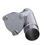 QTP 2.25in Weld-On QTEC Exhaust Cutout Y-Pipe 10225