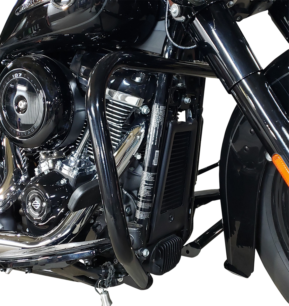 JARDINE Highway Bar - Black - Softail 10-5021-01B