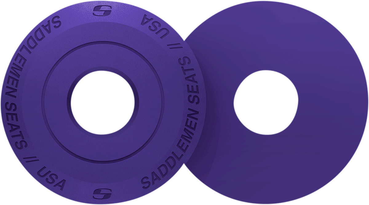 SADDLEMEN Fender Seat Washer - Purple 14707PE