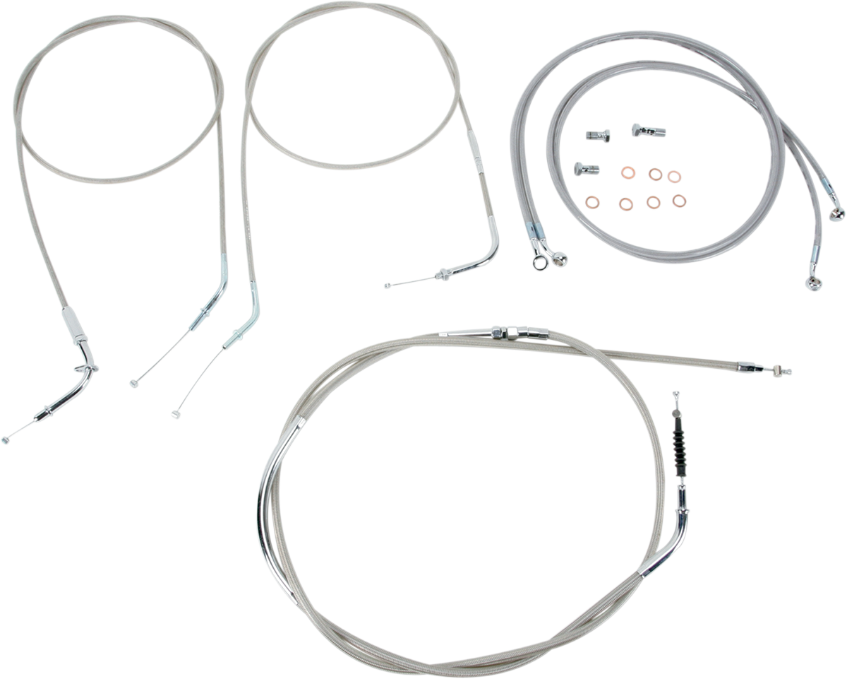 BARON Cable Line Kit - 18" - 20" - VN2000 - Stainless Steel BA-8076KT-18