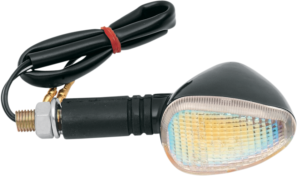 K&S TECHNOLOGIES Marker Lights - Dual Filament - Black/Rainbow 25-8407