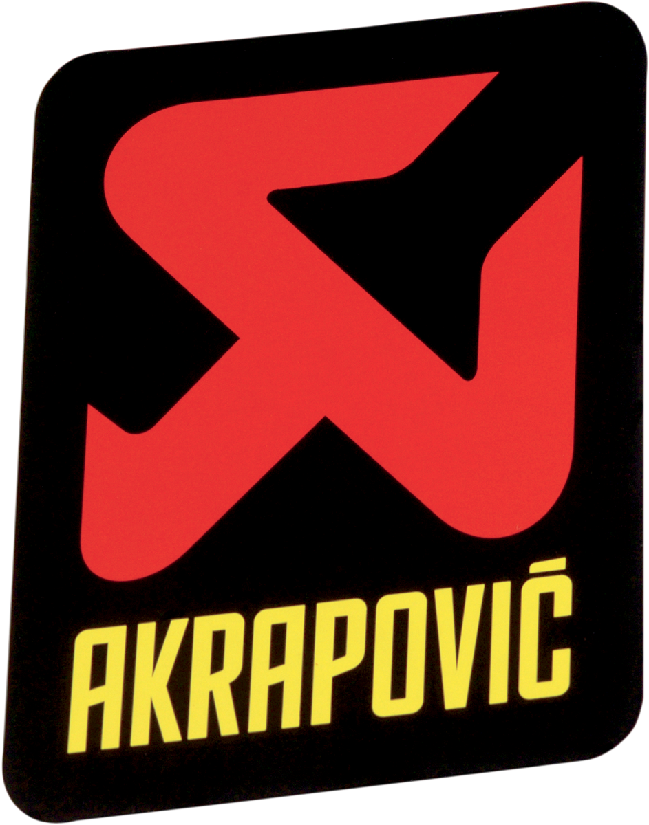 AKRAPOVIC Replacement Sticker P-VST1AL 4320-1224