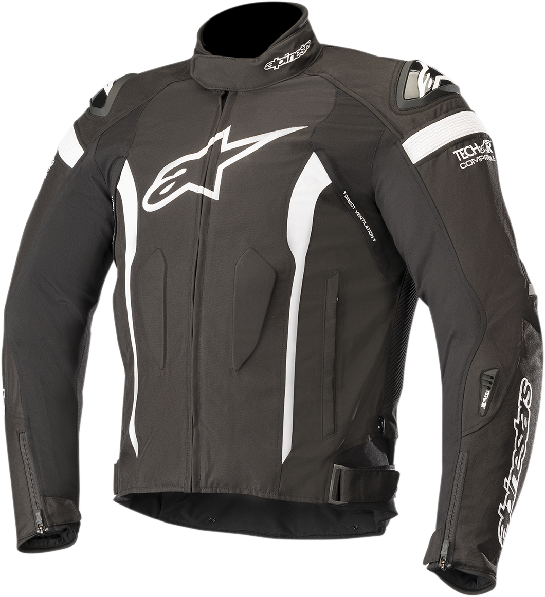 ALPINESTARS T-Missile Drystar® Jacket - Black/White - 2XL 3200518-12-2X