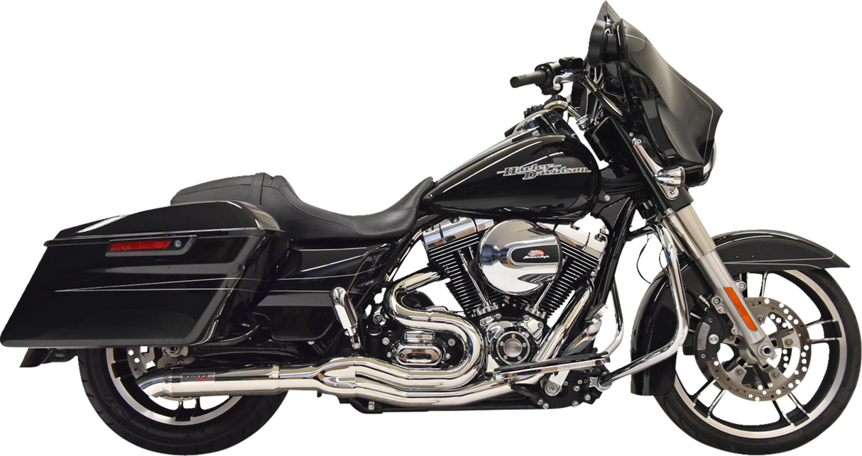 BASSANI XHAUST 2:1 Exhaust - Hotrod - Chrome 1F67C