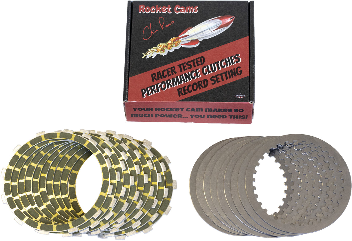 ROCKET PERFORMANCE GARAGE LLC Performance Clutch Kit Evo Bt 90-97 Xl 91-20 41-4000