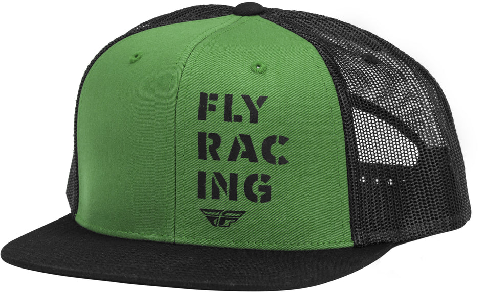 FLY RACING Fly Military Hat Military Green/Black 351-0131