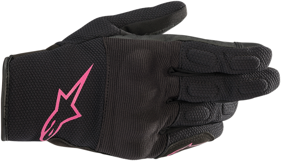 ALPINESTARS Stella S-Max Drystar® Gloves - Black/Fuchsia - Small 3537620-1039-S