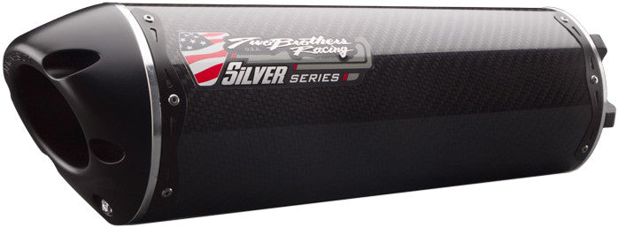 TBR M-2 Silver Series Slip-On Exhaust System (Carbon Fiber) 005-3270405V-S