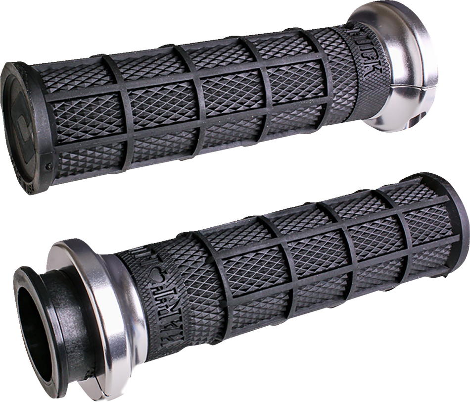 ODI Grips - Hart Luck - Black/Silver V31ITW-BB-S