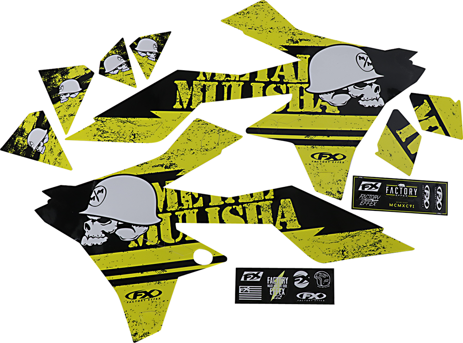 FACTORY EFFEX Metal Mulisha Graphic Kit - Suzuki 23-11432