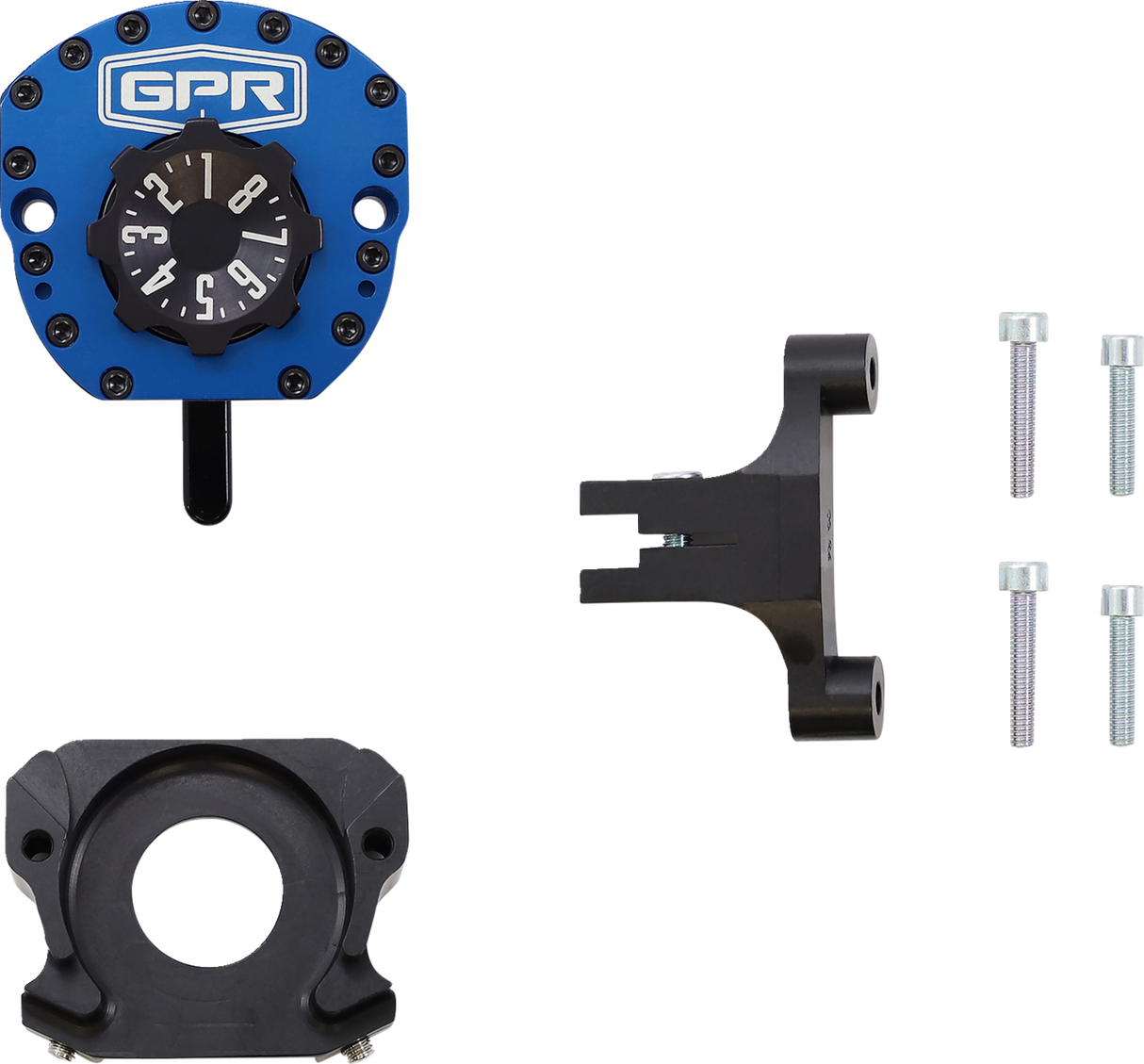 GPR V5-S Steering Damper - Blue - R6 5-5011-4023B