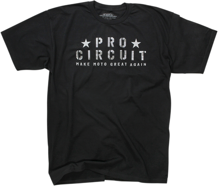 PRO CIRCUIT Flag T-Shirt - Black - Large 6411810-30