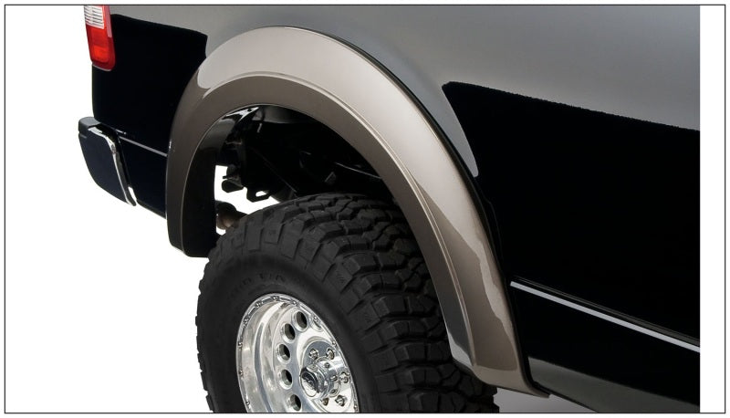 Bushwacker 04-08 Ford F-150 Styleside Extend-A-Fender Style Flares 2pc 66.0/78.0/96.0in Bed - Black 20052-02