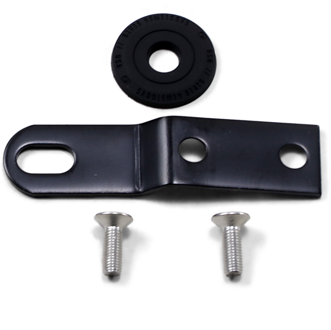 SADDLEMEN Seat Bracket - Black - 1/4"-28 10545BB