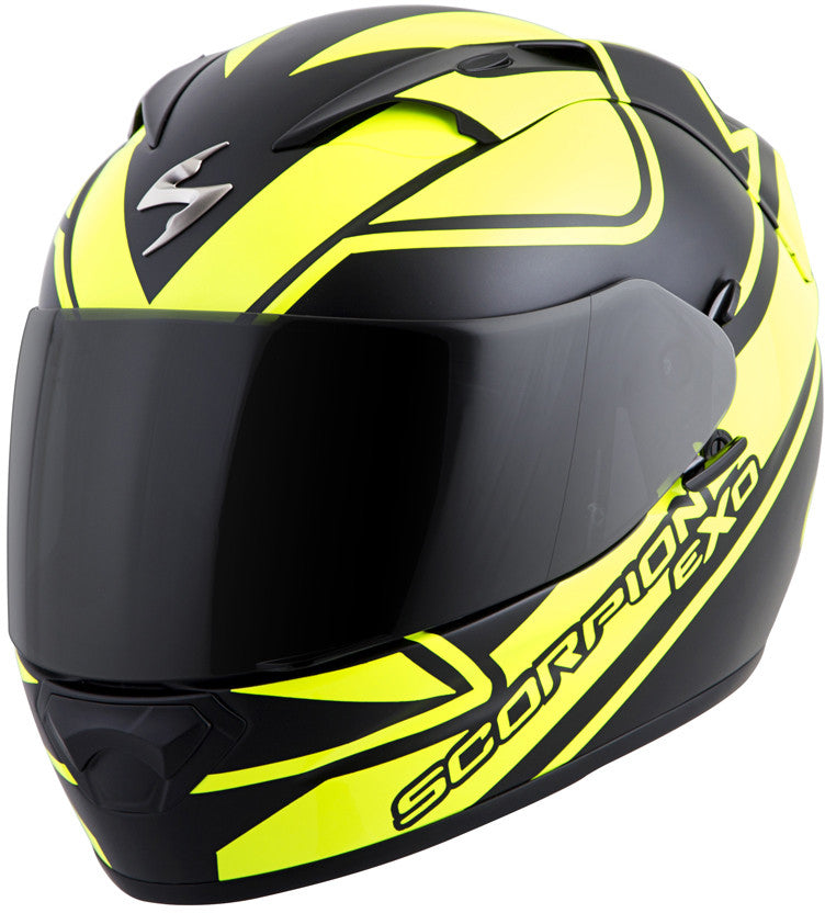SCORPION EXO Exo-T1200 Full Face Helmet Freeway Neon Xs T12-3502