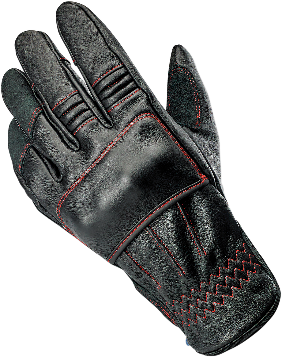 BILTWELL Belden Gloves - Redline - Medium 1505-0108-303
