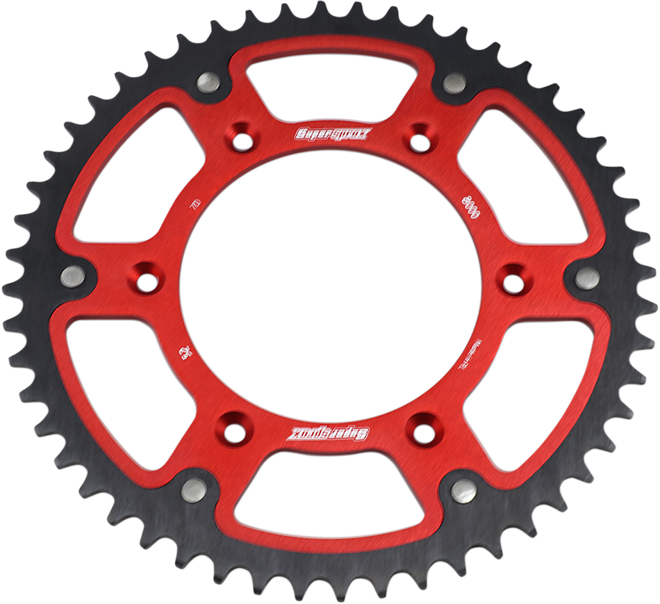 SUPERSPROX Stealth Rear Sprocket - 52 Tooth - Red - Beta RST-8000-52-RED