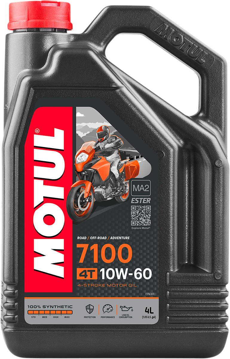 MOTUL 7100 4T Synthetic Oil - 10W-60 - 4L 104101