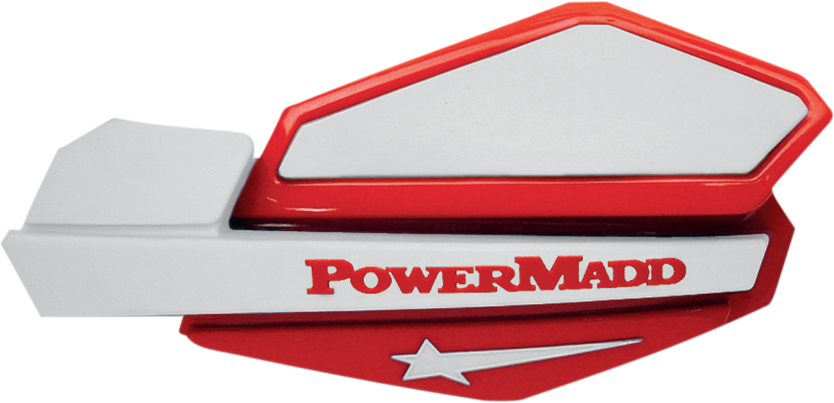 POWERMADD Handguards - Red/White 34222