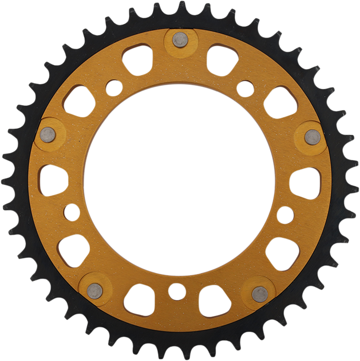 SUPERSPROX Stealth Rear Sprocket - 43 Tooth - Gold - Suzuki/Triumph RST-1792-43-GLD