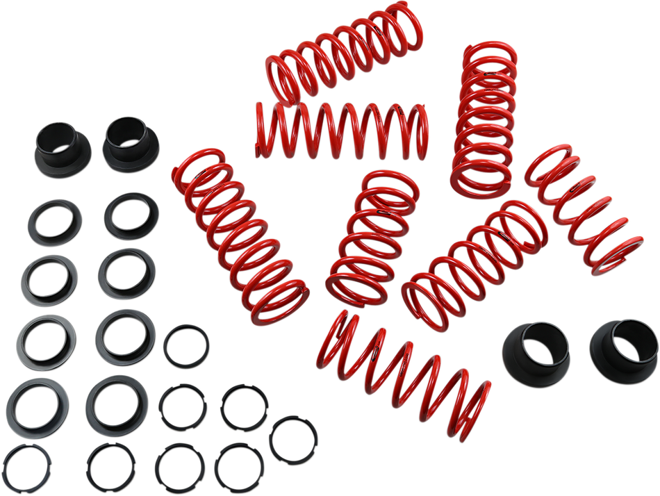 EIBACH Stage 2 Pro UTV Performance Spring System - For OEM Fox Shock Non-Reservoir - 2-Seat/Dual A-Arm E852090050522