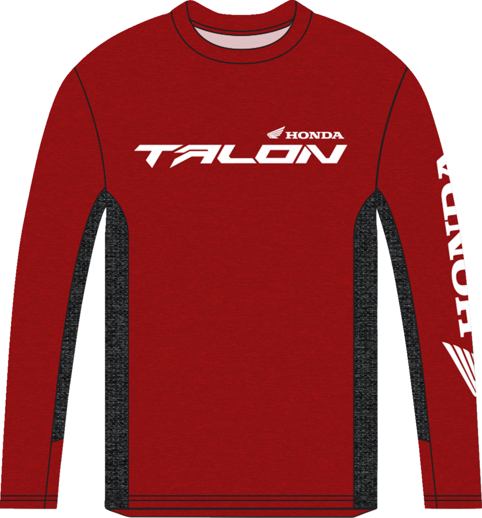 HONDA APPAREL Honda Talon Long-Sleeve T-Shirt - Red - 2XL NP21S-M2483-2X