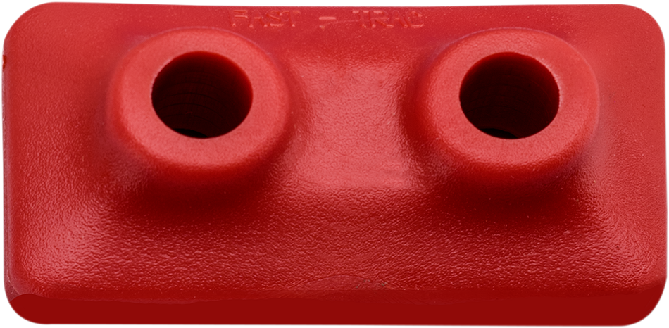 FAST-TRAC Extra Large Backer Plates - Red - Twin - 48 Pack 515-48