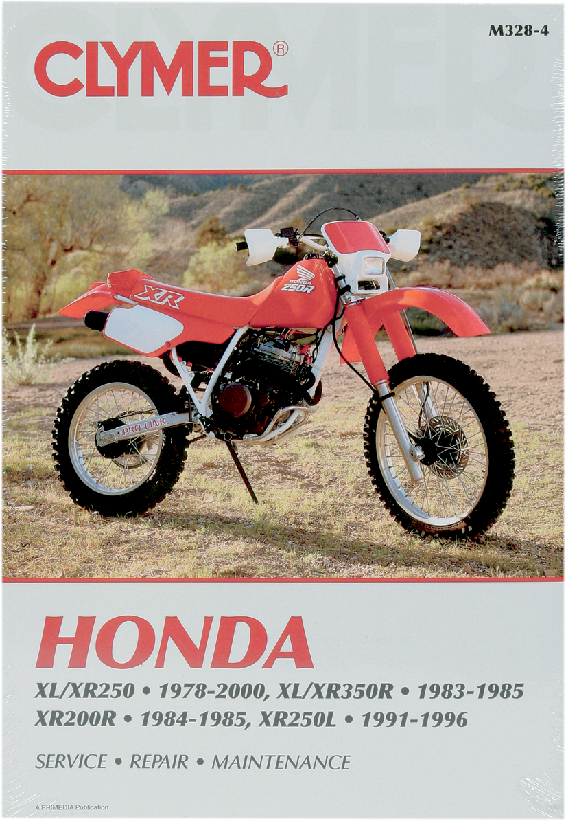 CLYMER Manual - Honda XL/XR 250/350 CM3284