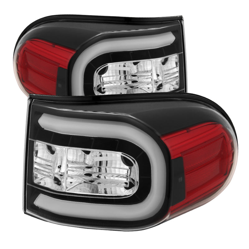 Spyder Toyota FJ Cruiser 07-13 Light Bar LED Tail Lights Black ALT-YD-TFJ07-LBLED-BK 5079442