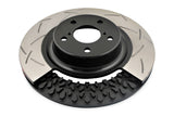 DBA 97-04 Corvette C5/C6 Front Slotted 5000 Series 2 Piece Rotor Assembled w/ Black Hat 52994BLKS