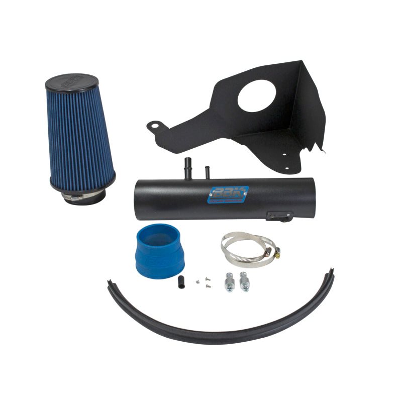 BBK 11-14 Mustang 3.7 V6 Cold Air Intake Kit - Blackout Finish 17785