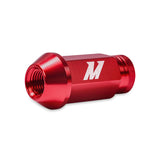 Mishimoto Aluminum Locking Lug Nuts M12x1.5 20pc Set Red MMLG-15-20LRD