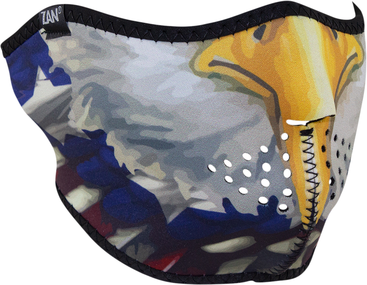 ZAN HEADGEAR Neopren-Halbmaske - USA-Adler WNFM454H 