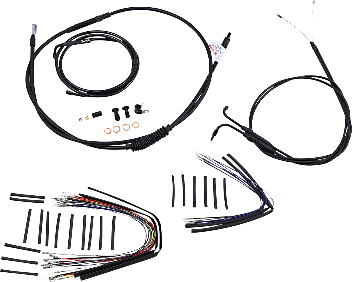 BURLY BRAND Control Kit - 18" Ape Hanger Handlebars B30-1020