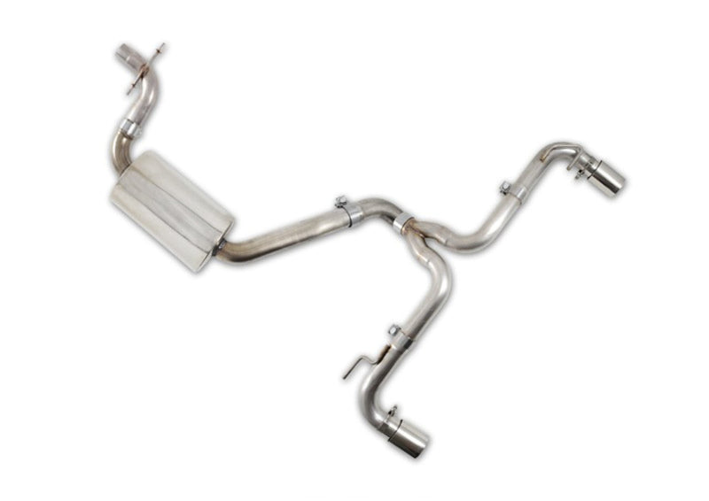 AWE Tuning Mk6 GTI Performance Catback - Chrome Silver Round Tips 3015-32036