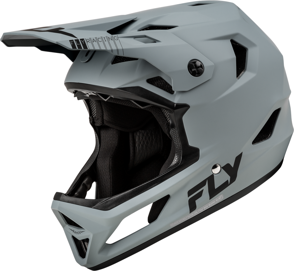 FLY RACING Rayce Helmet Matte Grey Lg 73-3614L
