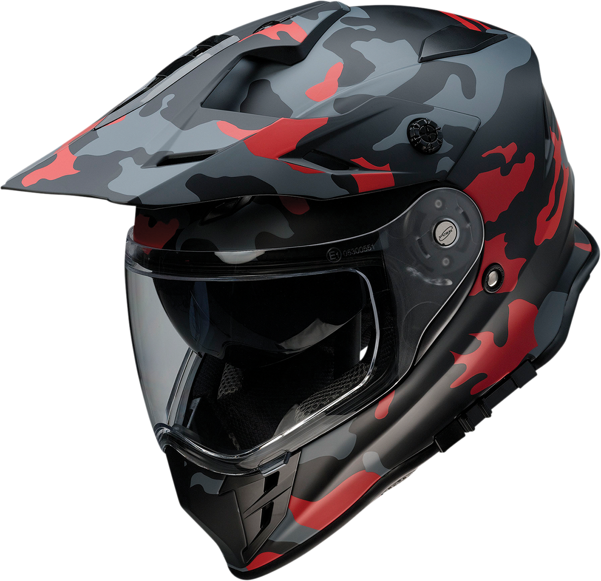 Z1R Range Helmet - Camo - Red - XS 0140-0093