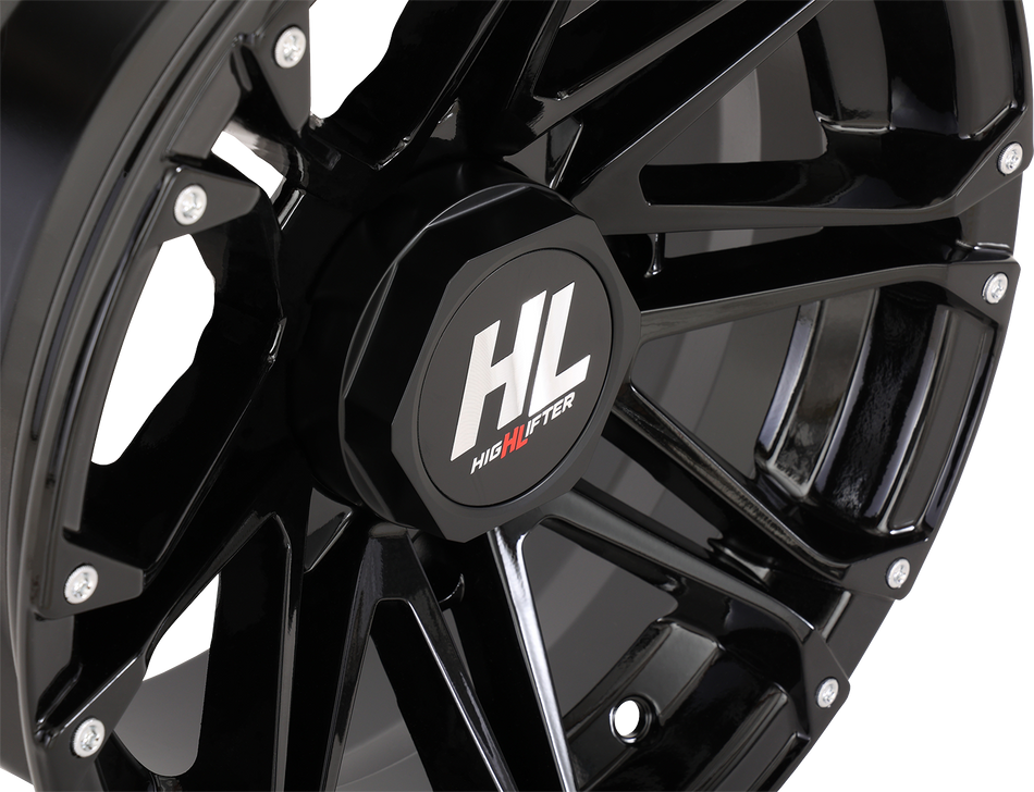 HIGH LIFTER Wheel - HL3 - Front/Rear - Gloss Black - 14x7 - 4/110 - 4+3 (+10 mm) 14HL03-1210