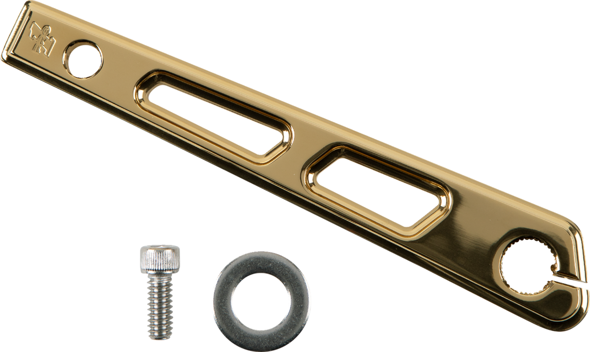 PRO-ONE PERF.MFG. Inner Shift Linkage Arm - Gold - '88-'22 FL 500779TIN