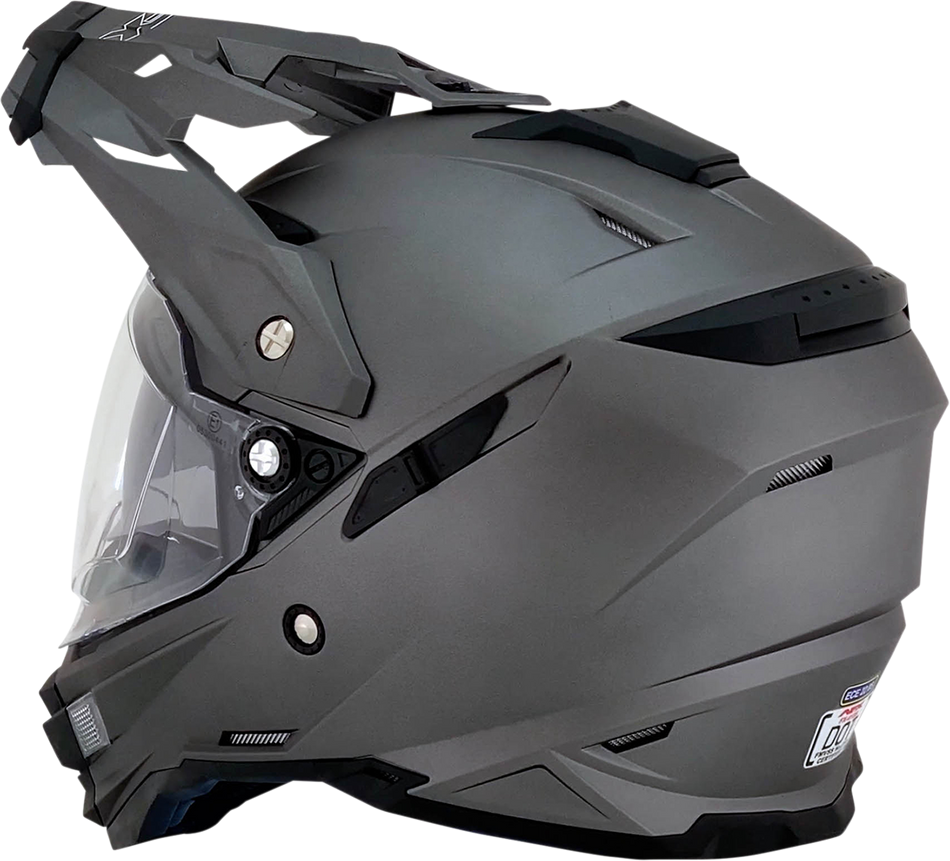 AFX FX-41DS Helmet - Frost Gray - Medium 0110-3762