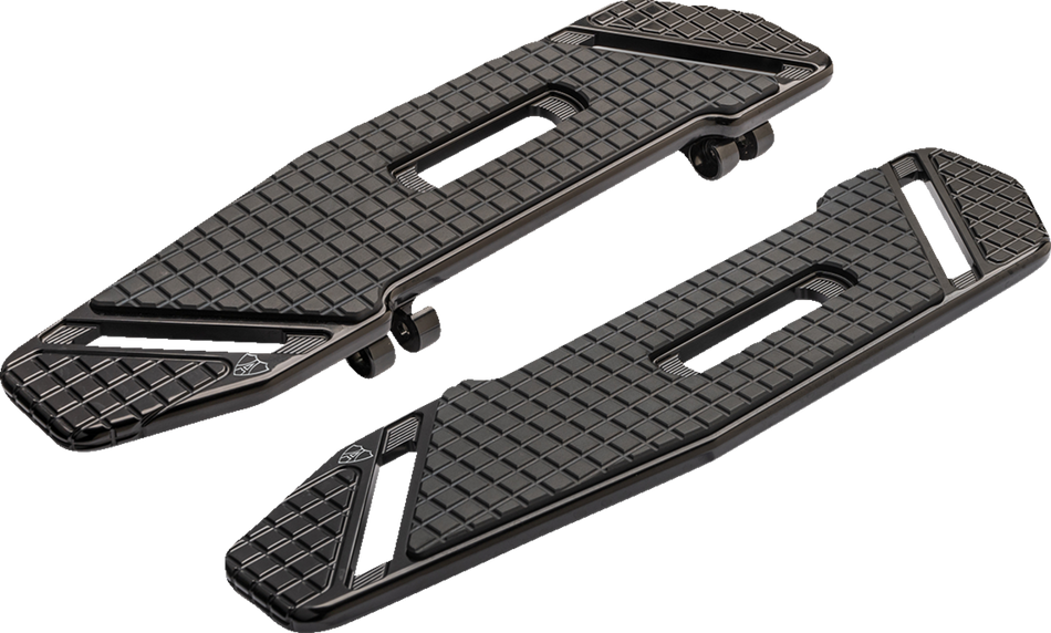 ARLEN NESS SpeedLiner Floorboards - Driver - Black 410-023